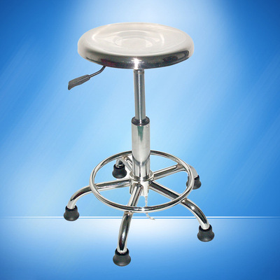 不锈钢气压圆凳