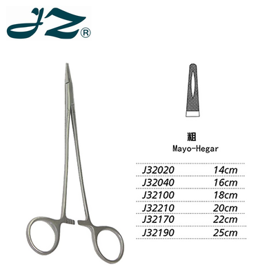 1 持针钳 粗针 金钟