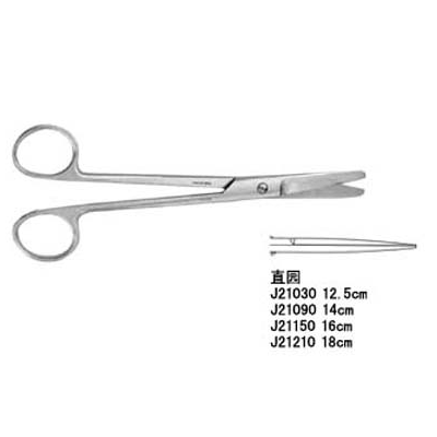 1 手术剪(金钟J21150)