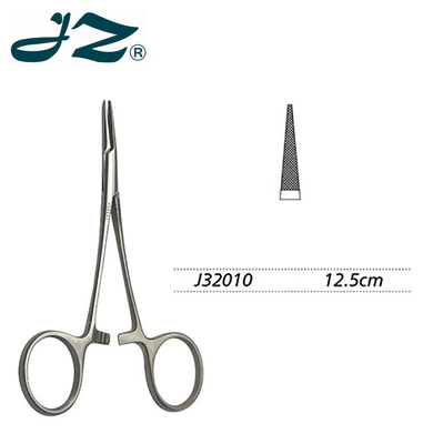 1 持针钳12.5cm 细针(金钟J32010)